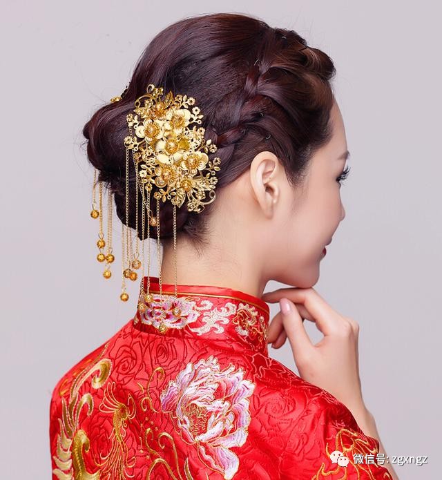東方魅力再現(xiàn)，最新中式新娘發(fā)型圖片展示