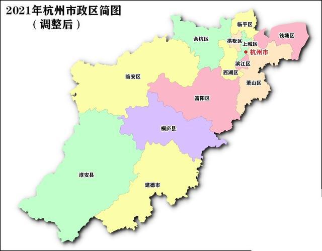 最新杭州市區(qū)地圖，探索杭州的魅力與變化之旅