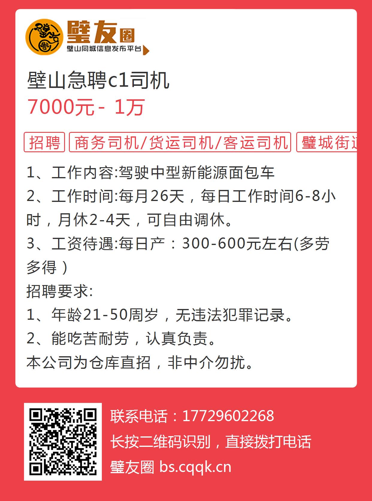 璧山司機招聘最新動態(tài)與市場分析概覽
