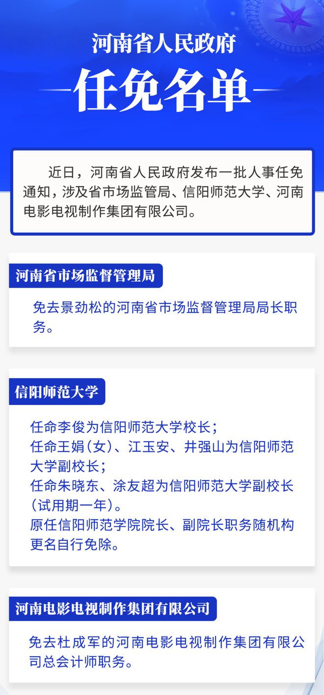河南省政府最新任免，推動(dòng)治理現(xiàn)代化的重要舉措