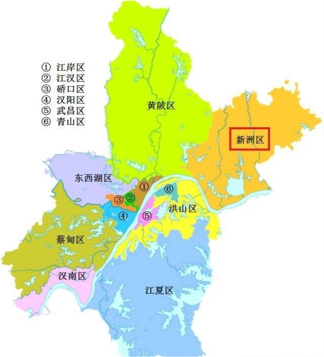 武漢行政區(qū)劃圖的最新變化與發(fā)展概述